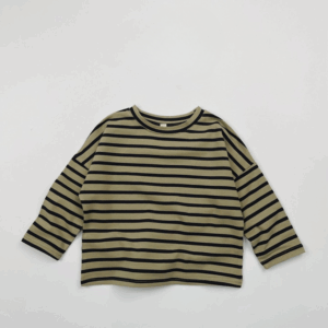 ზოლიანი გრძელსახელოებიანი ზედა